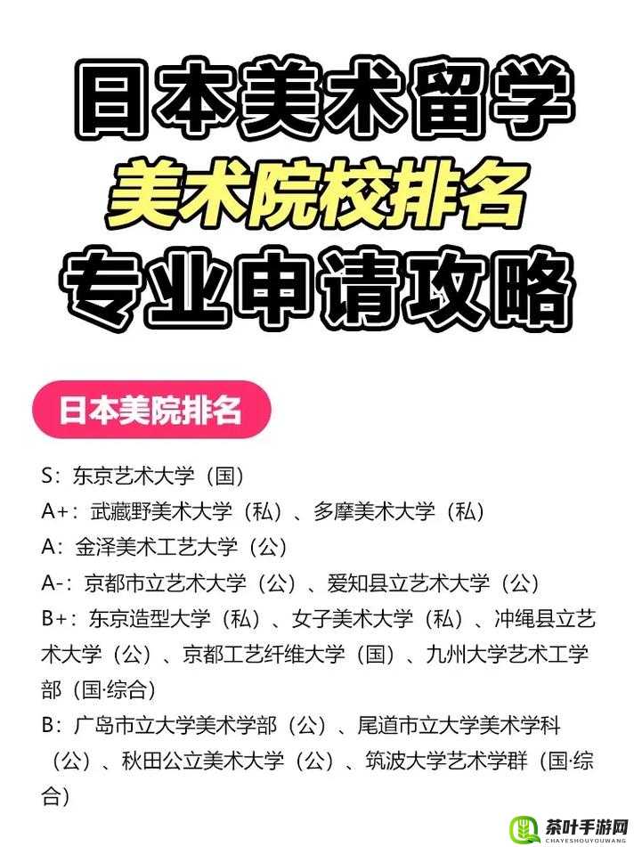 日本顶级艺术类大学申请攻略及专业介绍与未来发展前景